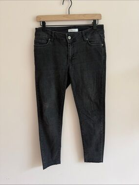 Anine Bing Charcoal Skinny Jeans